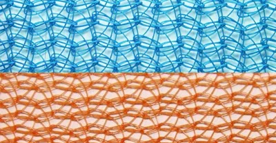 сетка фасадная голубая оранжевая сетка фасадная голубая оранжевая