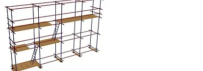 Хомутовые леса ЛСПХ-20 (20 м)